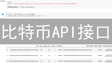 比特币API接口：构建数字货币应用程序指南