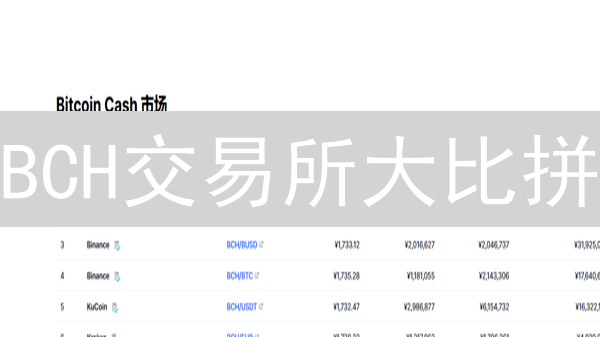 BCH交易所大比拼：Kraken vs Binance，选哪个才能赚更多？