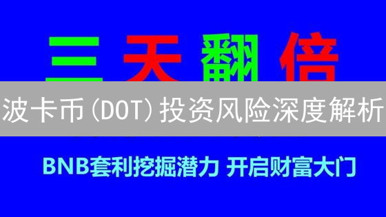 波卡币(DOT)投资风险深度解析：技术与市场双重挑战