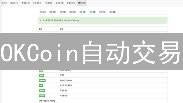 OKCoin自动交易：策略、应用与风险管理