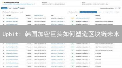 Upbit: 韩国加密巨头如何塑造区块链未来？